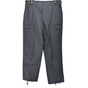Tact Gear Utility Pants Men's Size Medium Regular Navy Blue Ripstop Fabric